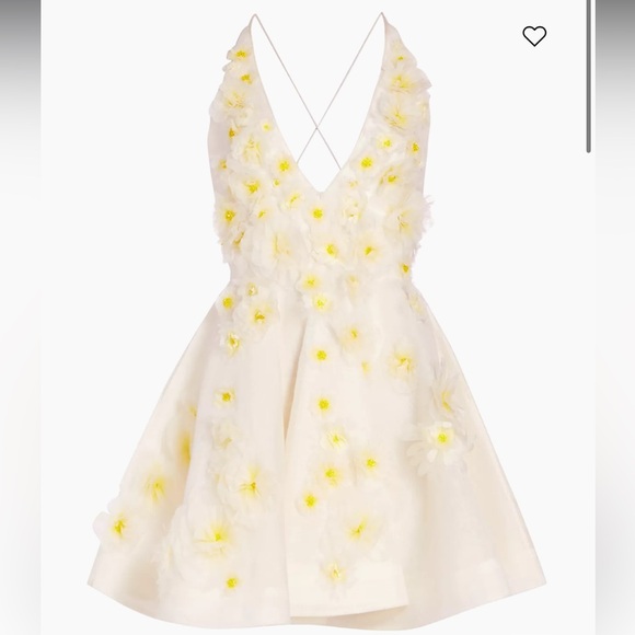 Zimmerman Matchmaker Linen-Silk Minidress - Picture 4 of 8